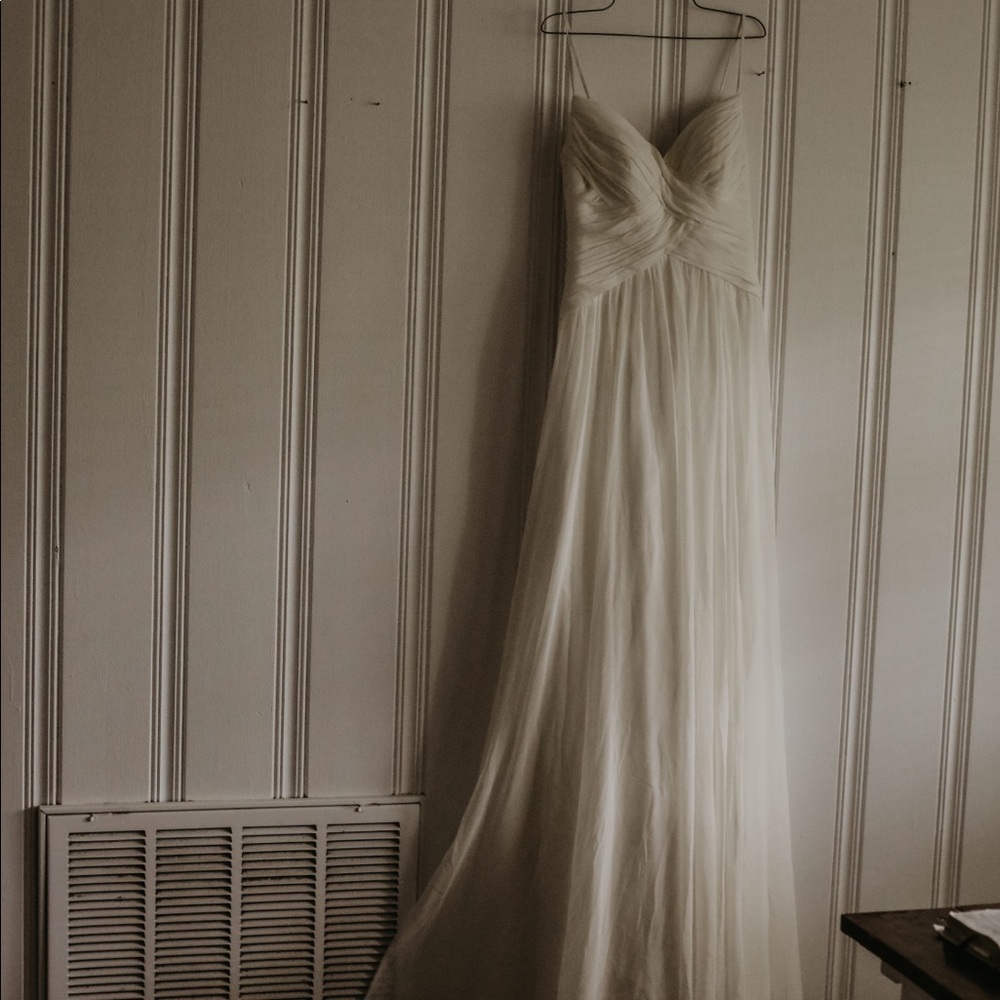 David’s Bridal Ivory Wedding Dress